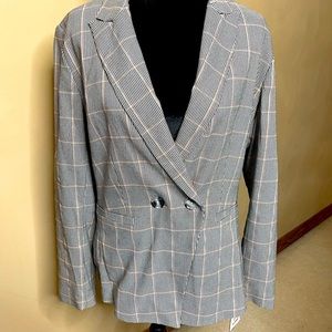 Rachel Zoe NET double breasted blazer